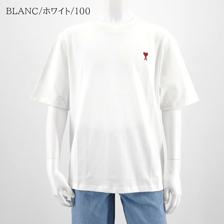 楽天市場】アミ AMI メンズ Tシャツ BFUTS005 726 NOIR ブラック 001  