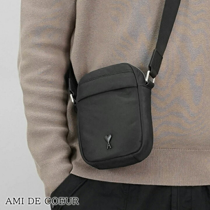 楽天市場】アミ AMI メンズ レディース ショルダーバッグ AMI DE COEUR 