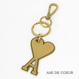 アミ AMI メンズ レディース キーリング AMI DE COEUR UKR906 369 LAITON VIBRE ゴールド 907 アミ ドゥ クール AMI Paris アミパリス Alexandre Mattiussi アレクサンドル マテュッシ キーチャーム キーホルダー 小物 誕生日 【2026春夏新作】