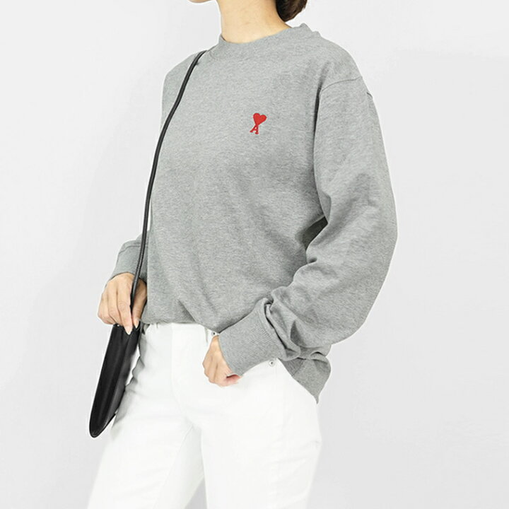 楽天市場】アミ AMI レディース 長袖Tシャツ UTS200 701 GRIS CHINE 