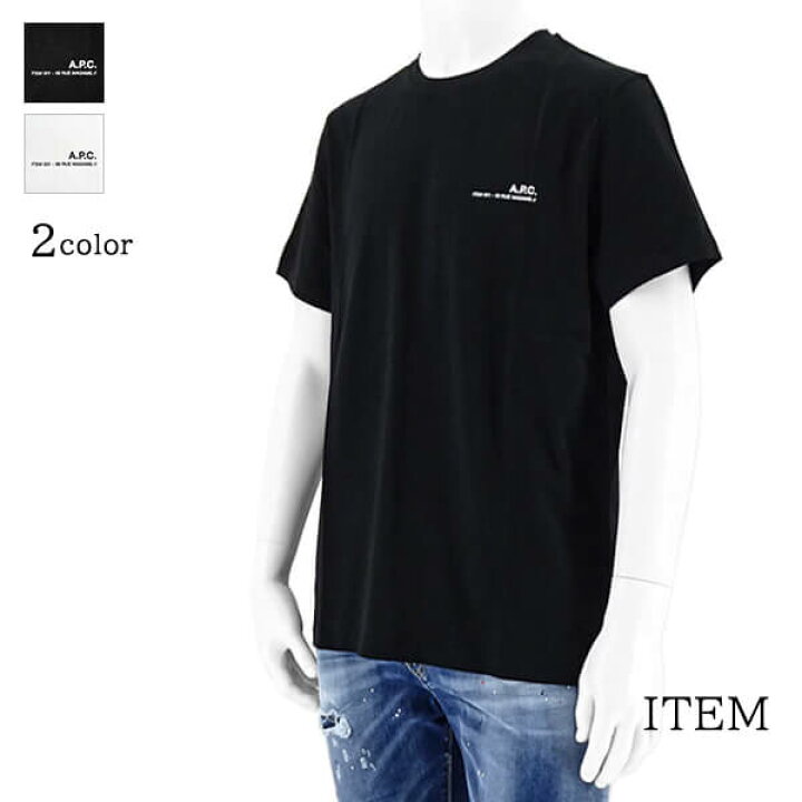 楽天市場】アーペーセー A.P.C. メンズ Tシャツ ITEM COFBT H26904  