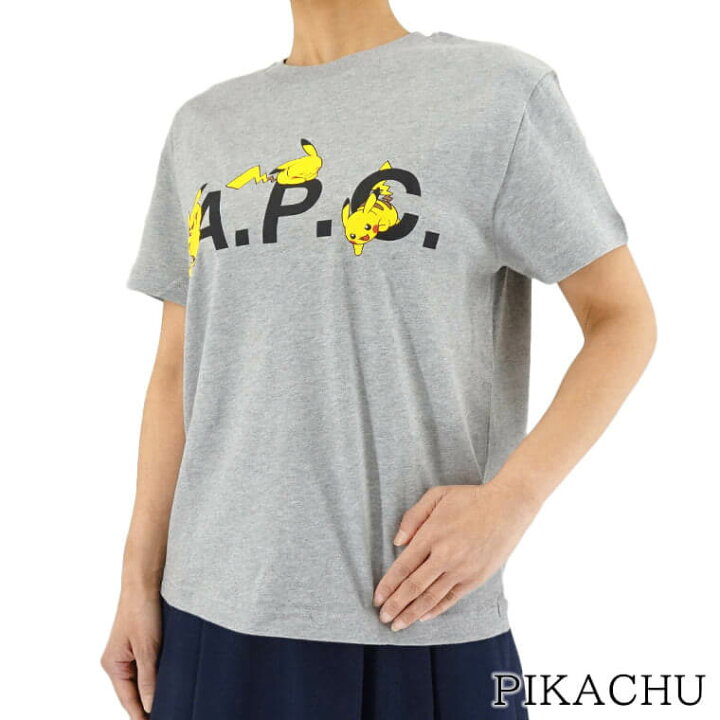 楽天市場】アーペーセー A.P.C. レディース Tシャツ PIKACHU COEZB 