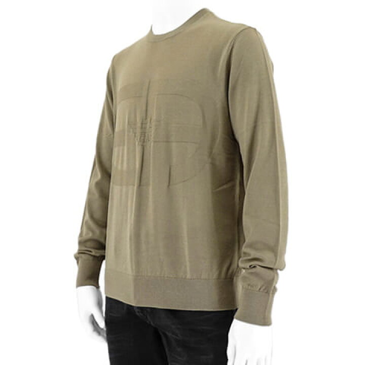 エンポリオアルマーニ EMPORIO ARMANI メンズ ニット 6L1MU7 1MMVZ SAVANA ベージュ 0137 クルーネック 長袖 【プレミアムSTOCK-2223AW】 ワールドクラブ 1989 メ794 アルマーニ 半袖襟付きニット 紫 メンズ