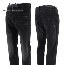 アルマーニ エクスチェンジ ARMANI EXCHANGE メンズ ジーンズ 6RZJ24 Z1VQZ ウォッシュブラック 0204 ストレッチ ウォッシュ 【プレミアムSTOCK-23AW】