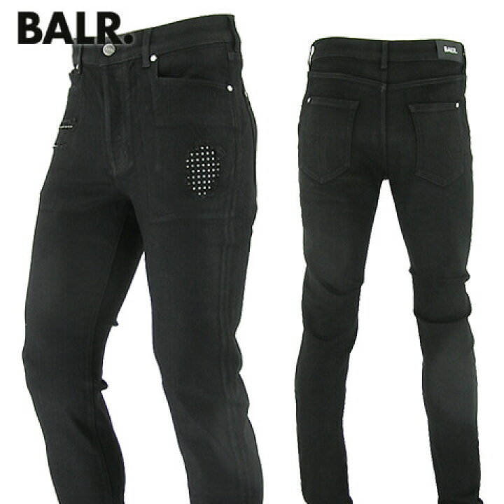 楽天市場】ボーラー BALR. メンズ ジーンズ TREVOR SKINNY COATED 