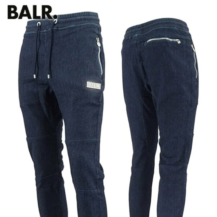 楽天市場】ボーラー BALR. メンズ デニムスウェットパンツ D10 