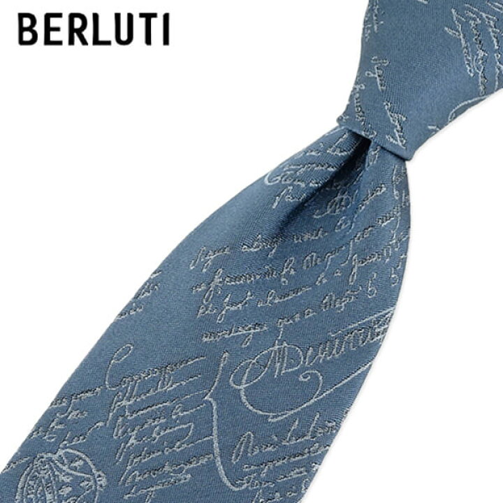 楽天市場】ベルルッティ BERLUTI メンズ ネクタイ SILK SCRITTO TIE  