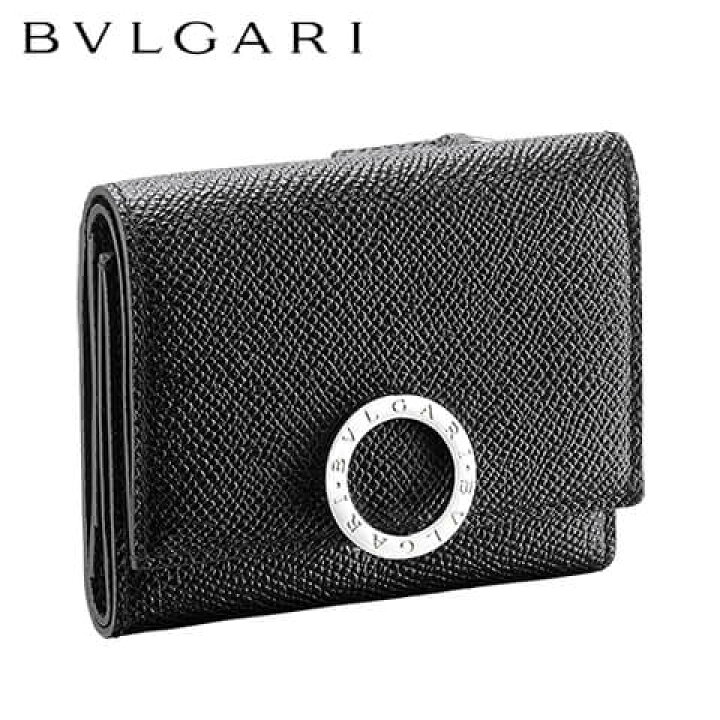 楽天市場 21 22秋冬 ブルガリ Bvlgari メンズ 3つ折り財布 サイフ 2369 Black ブラック ブルガリ ブルガリ 折 財布 小物 ウォレット プレゼント 誕生日 パーティー バレンタイン クリスマス ワールドクラブ 19