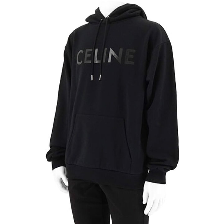 楽天市場】セリーヌ CELINE メンズ パーカー 2Y969670Q ブラック 38NO 