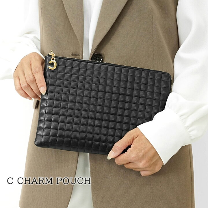 楽天市場】セリーヌ CELINE レディース クラッチバッグ C CHARM POUCH 