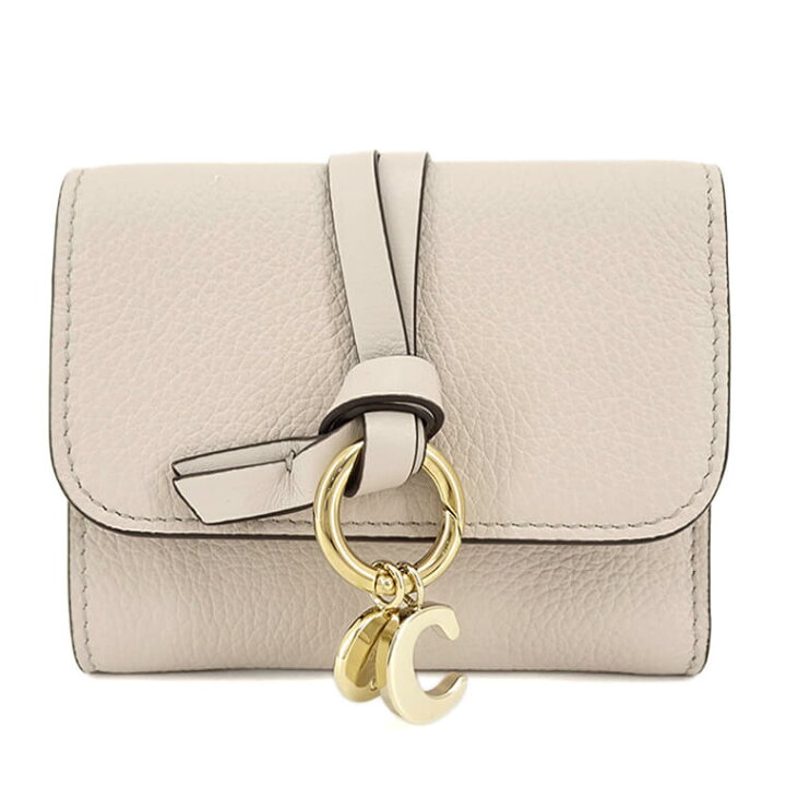 楽天市場】クロエ Chloe レディース 3つ折り財布 ALPHABET  