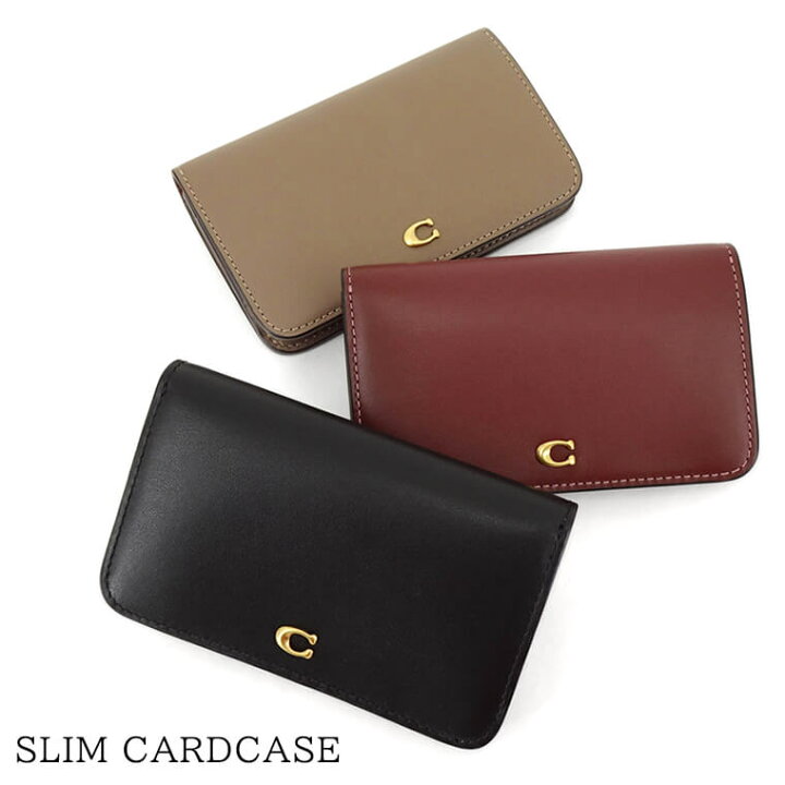 楽天市場】コーチ COACH レディース カードケース SLIM CARDCASE C4818 