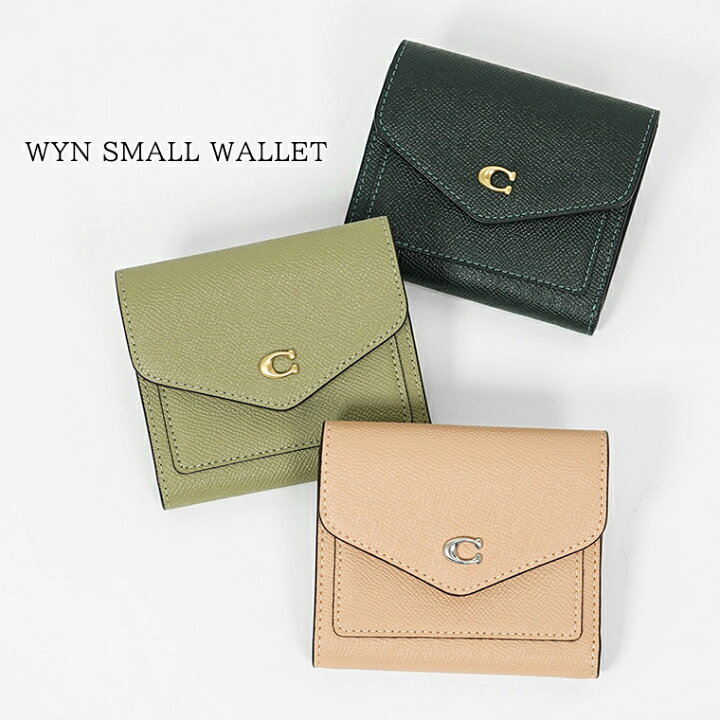 楽天市場】コーチ COACH レディース 2つ折り財布 WYN SMALL WALLET 