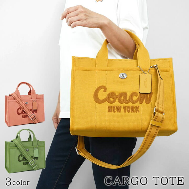 楽天市場】コーチ COACH レディース トートバッグ CARGO TOTE CP158 