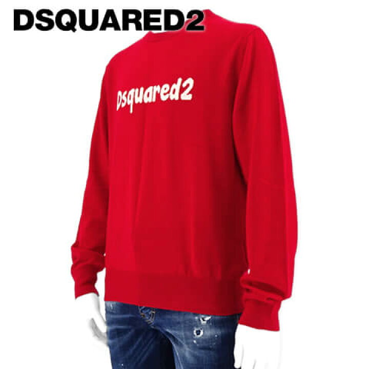 楽天市場】ディースクエアード DSQUARED2 メンズ ニット D2 CARTOON 