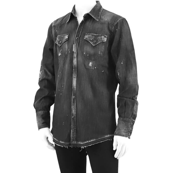 楽天市場】ディースクエアード DSQUARED2 メンズ デニムシャツ CLASSIC  