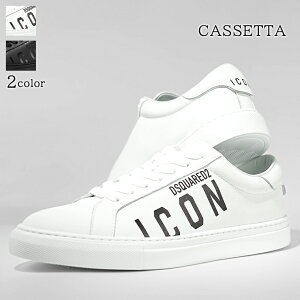 fB[XNGA[h DSQUARED2 Y Xj[J[ CASSETTA SNM0384 01500001 WHITE zCg 1062 BLACK BLACK ubN M436 ICON ACR V[Y C [XAbv [Jbg v[g a NX}X 