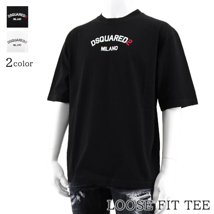 楽天市場】ディースクエアード DSQUARED2 メンズ Tシャツ LOOSE FIT 