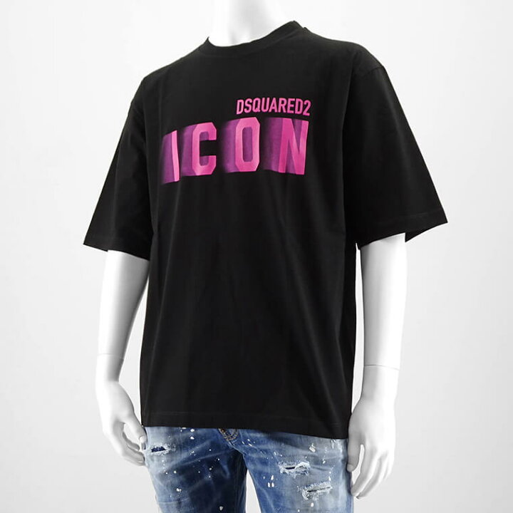 楽天市場】ディースクエアード DSQUARED2 メンズ Tシャツ ICON BLUR 