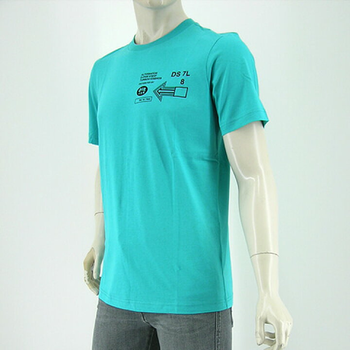 楽天市場 ポイント最大11倍 ディーゼル Diesel メンズ Tシャツ T Just A39 A 0hayu エメラルドグリーン 5ii 半袖 クルーネック Sl S プレミアムstock 21ss ワールドクラブ 19