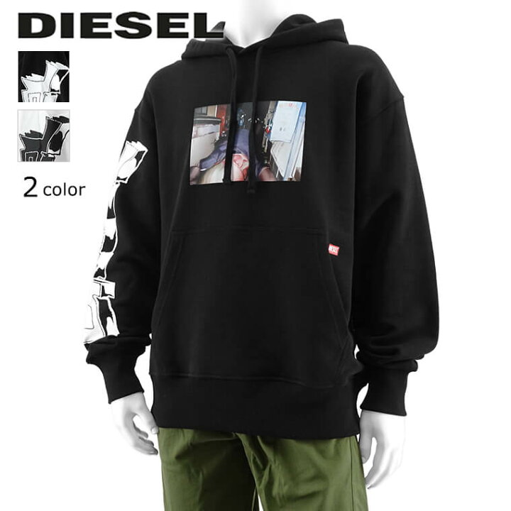 楽天市場】ディーゼル DIESEL メンズ パーカー S MACS HOOD L3 A03592  