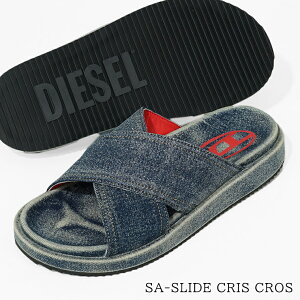 fB[[ DIESEL Y T_ SA SLIDE CRIS CROS Y03612 P0320 APPLE CINNAMON DENIM BLUE fju[ HA711 XChT_ V[Y C S v[g a o^C NX}X ̓ fj