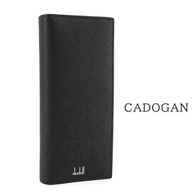 ダンヒル dunhill メンズ 2つ折り長財布 CADOGAN 10CC COAT WALLET DU18F2100CA BLACK ブラック 001 カドガン 10CC コート ウォレット サイフ 小物 プレゼント 誕生日 クリスマス 【2024春夏新作】