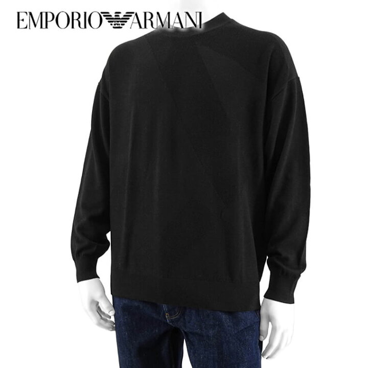 楽天市場】エンポリオアルマーニ EMPORIO ARMANI メンズ ニット 6R1MX4 