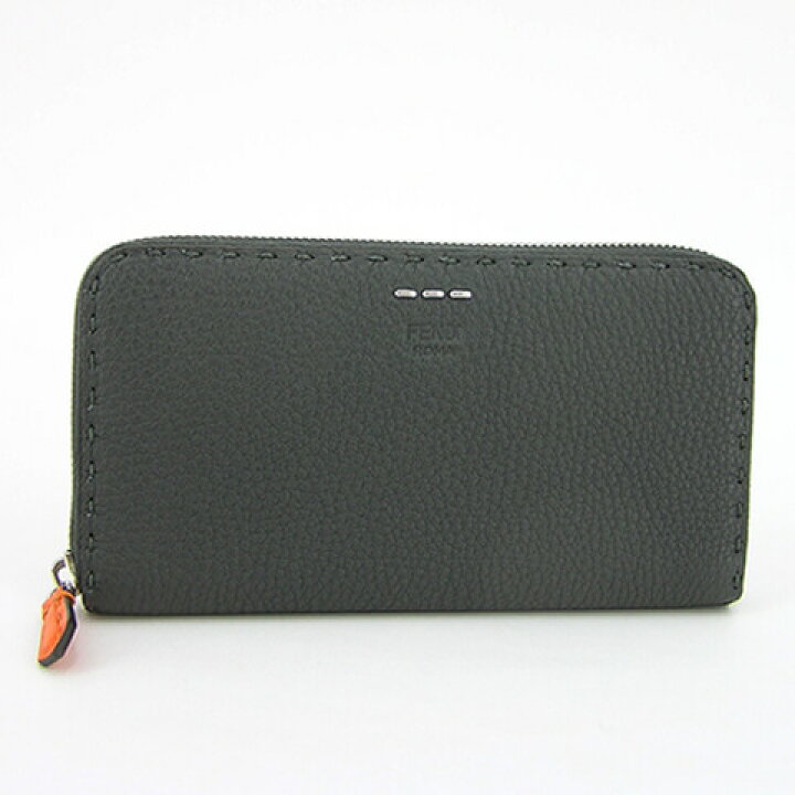 楽天市場】フェンディ FENDI メンズ 長財布 サイフ 7M0210 ADYX グレー  
