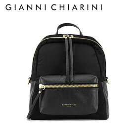 ジャンニキアリーニ GIANNI CHIARINI レディース バックパック LUNA ZN9415 NYL GRN NERO 001 ブラック ルナ ジャンニキャリーニ バッグ リュック リュックサック 小物 プレゼント 誕生日 クリスマス 母の日