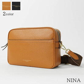 ジャンニキアリーニ GIANNI CHIARINI レディース ショルダーバッグ NINA BS11180 COMM GRN NAOP FLAKE キャメル 12271 NERO ブラック 001 ジャンニキャリーニ ハンドバッグ ミニバッグ クロスボディ 2way 2ウェイ プレゼント 誕生日 クリスマス 母の日 【2025秋冬新作】