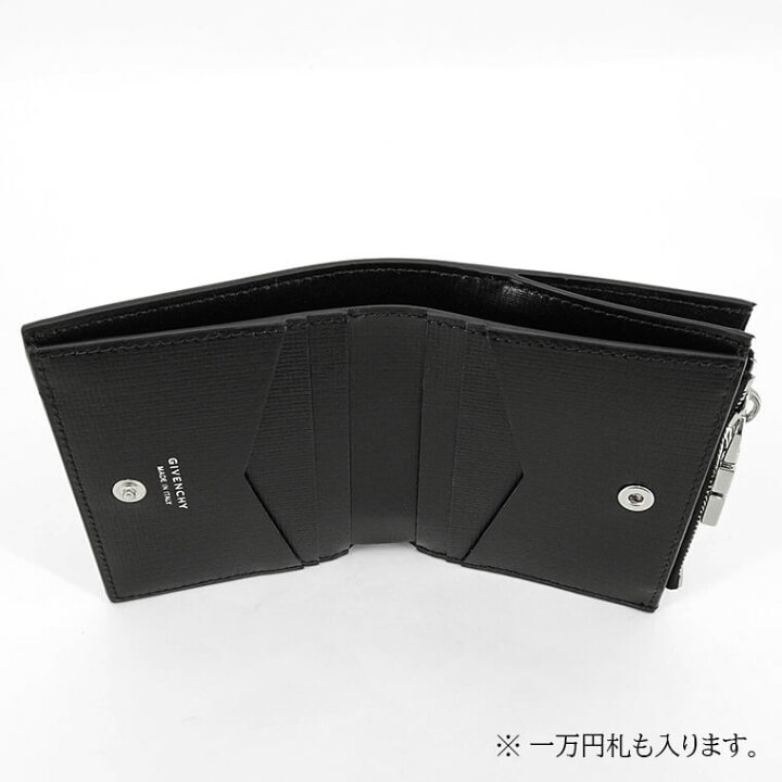 楽天市場】ジバンシィ GIVENCHY メンズ 2つ折り財布 BK60BXK1T4 BLACK 