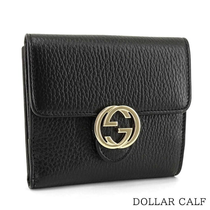 楽天市場】グッチ GUCCI レディース 2つ折り財布 DOLLAR CALF 615525 