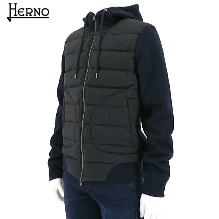 楽天市場】ヘルノ HERNO メンズ ダウンジャケット JP00006UR 50025 