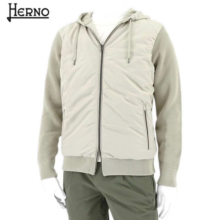 ヘルノ Resort ジップアップニットジャケット ブランドオフ Herno  