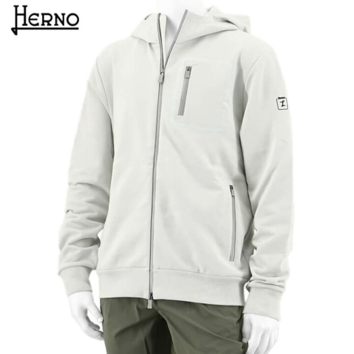 楽天市場】ヘルノ HERNO メンズ ジップアップパーカー LAMINAR BOMBER 