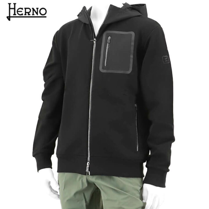 楽天市場】ヘルノ HERNO メンズ ジップアップパーカー LAMINAR BOMBER