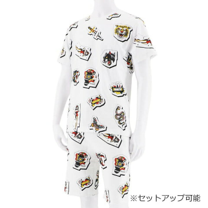楽天市場】ハイドロゲン HYDROGEN メンズ Tシャツ ALLOVER TATTOO TEE 