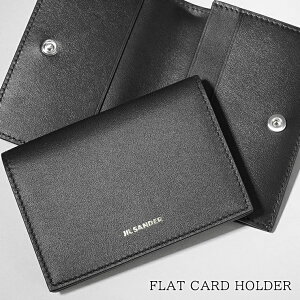 WT_[ JIL SANDER Y fB[X J[hP[X FLAT CARD HOLDER J26VL0027 P5995 BLACK ubN 001 tbg J[h z_[ J[h  v[g a NX}X ̓