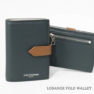 �W�F�C�A���h�G���f���B�b�h�\�� J&M DAVIDSON ���f�B�[�X 2�܂���z LOSANGE FOLD WALLET SLSF 0MC SGSC CHARCOAL 980S ���T���W �t�H���h �E�H���b�g �T�C�t ���� �܍��z �~�j���z �v���[���g �a���� �N��