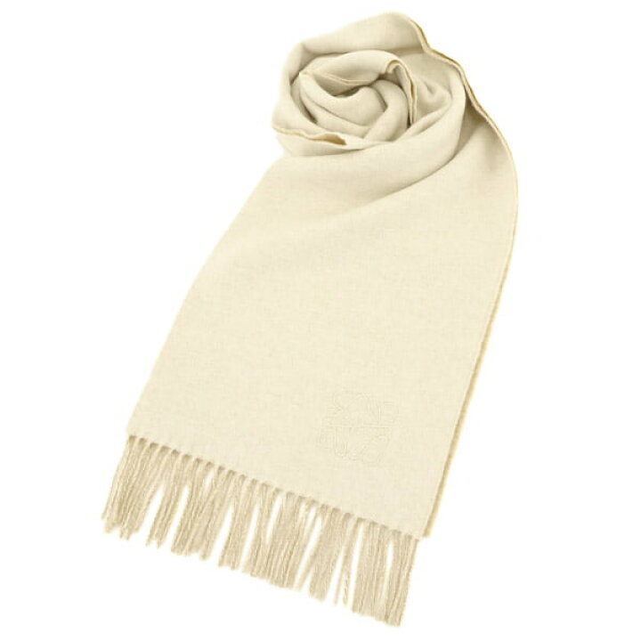 楽天市場】ロエベ LOEWE レディース メンズ マフラー F810250X01 IVORY 