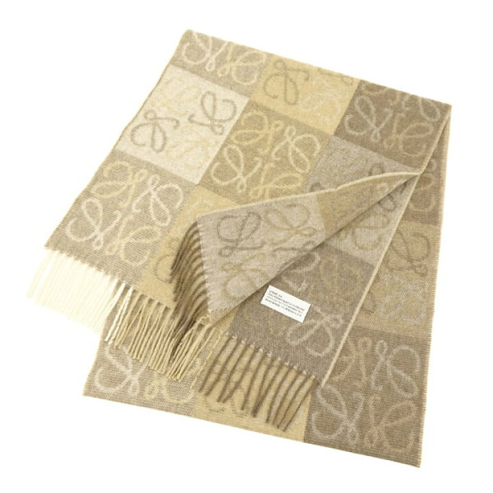 楽天市場】ロエベ LOEWE レディース マフラー CHECKERBOARD SCARF 