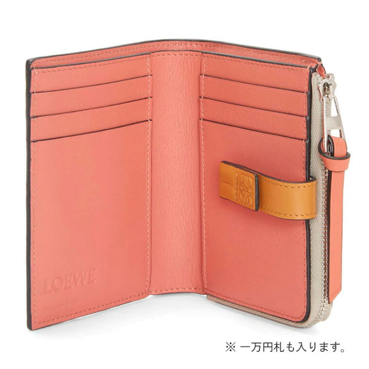 楽天市場】ロエベ LOEWE レディース 2つ折り財布 SLIM ZIP BIFOLD 