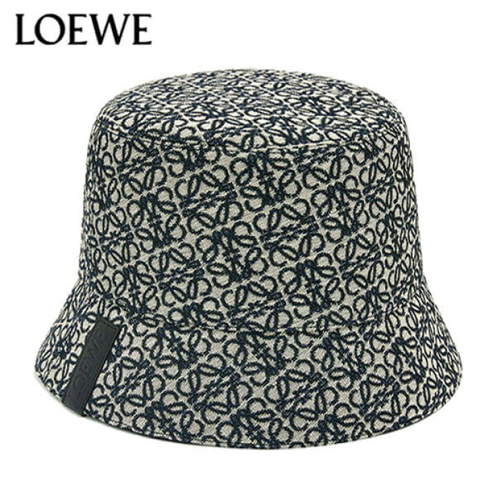 楽天市場】ロエベ LOEWE メンズ ハット K820HB1X13 ネイビー ブラック 
