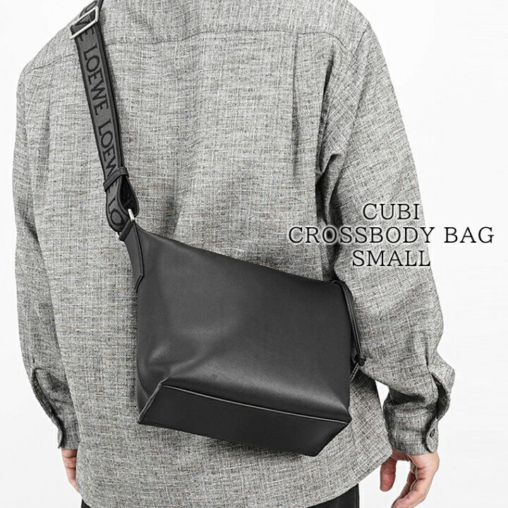 楽天市場】ロエベ LOEWE メンズ ショルダーバッグ CUBI CROSSBODY BAG  