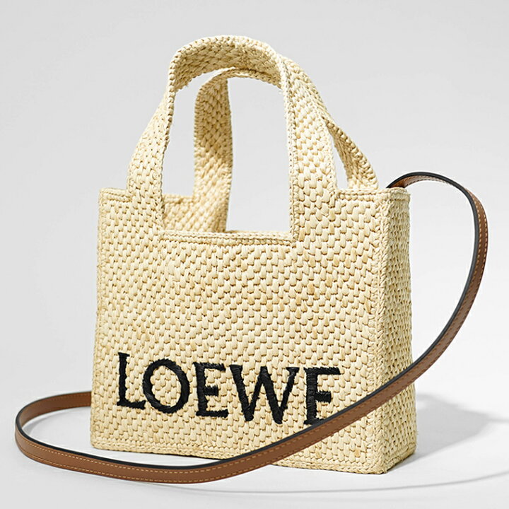 楽天市場】ロエベ LOEWE レディース トートバッグ FONT TOTE MINI 