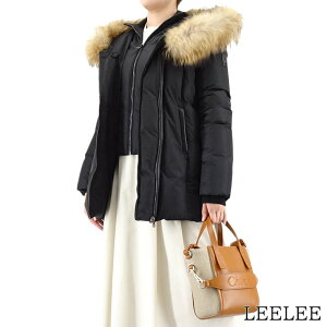�}�b�J�[�W�� MACKAGE KIDS �L�b�Y �_�E���R�[�g LEELEE F �u���b�N BLACK ���[���[ �_�E�� �A�E�^�[ �V���O���W�b�v �t�@�[���O���\ ���f�B�[�X ��l���p�\ �y�v���~�A��STOCK-23AW�z