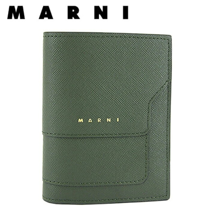 楽天市場】マルニ MARNI レディース 2つ折り財布 サイフ PFMOQ14U07 