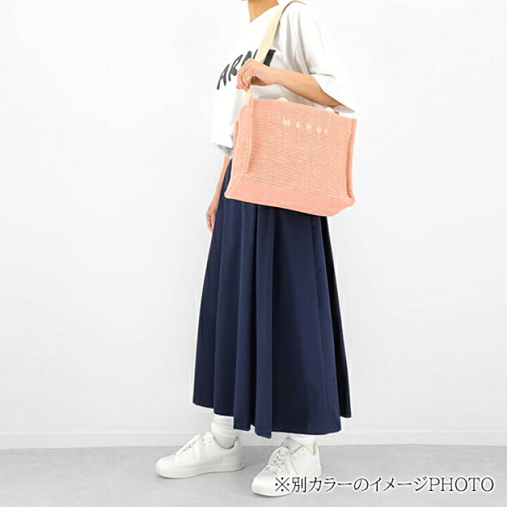 楽天市場】マルニ MARNI レディース トートバッグ EAST WEST SMALL 
