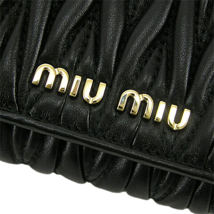 楽天市場】ミュウミュウ MIU MIU レディース 3つ折り財布 サイフ  